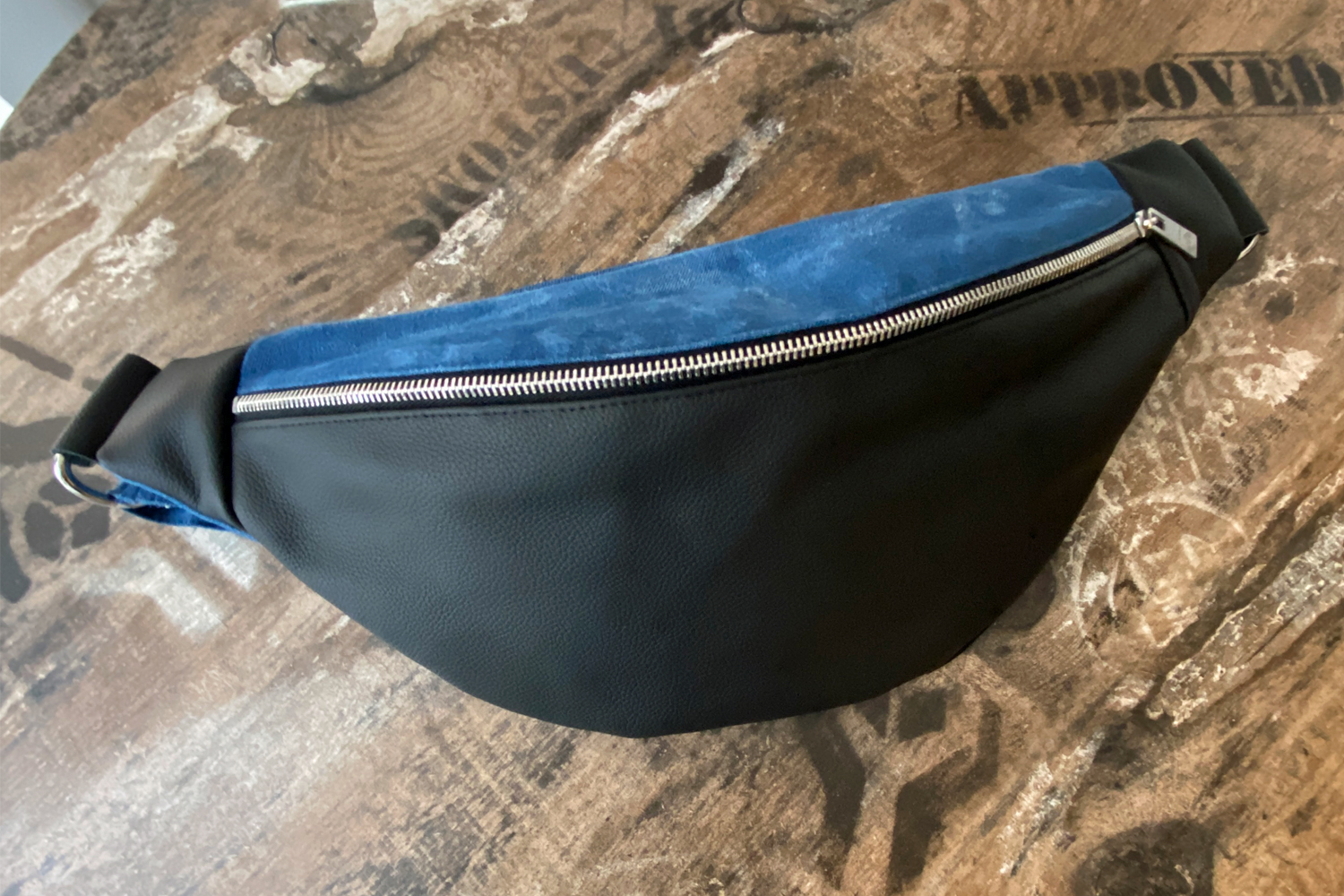 Waistbag Jeans Leder